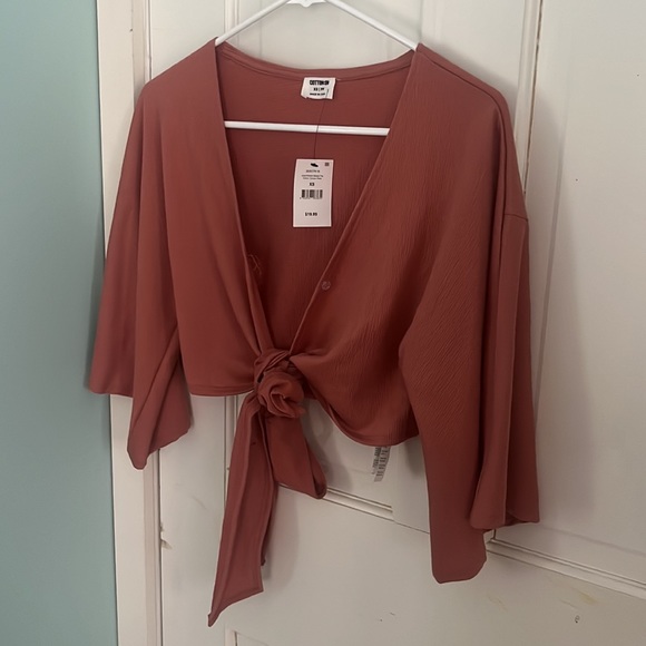 cotton on wrap top - Picture 5 of 6